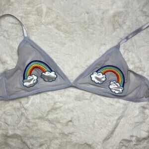 Rainbow Baby Blue Bralette